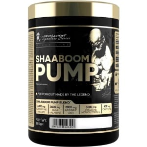Kevin Levrone - Shaaboom Pump - Pre-workout - Muscle pump - met AAKG, Citruline, Creatine, Beta alanine - 385g - Citrus en Perzik - Lemon & Peach 44 porties