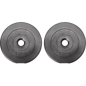 Kunststof Halterschijven 30/31 mm - 2 x 2,5 kg Gewichten voor Krachttraining