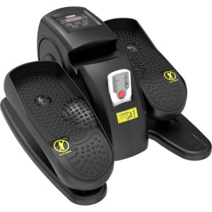 LaCardia Stoelfiets - Bureaufiets en deskbike - bewegingstrainer - Beentrainer en mini hometrainer - Zitfiets fitness voor ouderen - Zwart