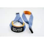 Lifting Polsbanden voor Olympisch Gewichtheffen - Powerlifting Bodybuilding - Functionele Krachttraining - Heavy-Duty Katoenen Polswraps met Neopreen - Paar