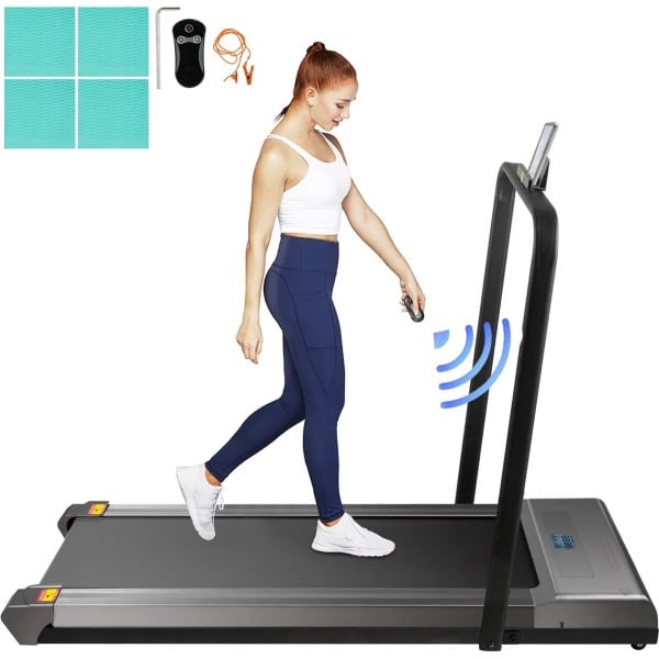 Loopband - Bureau LED - Digitaal display - Opvouwbaar fitnessapparaat 500W