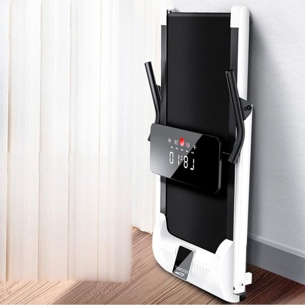 Loopband Inklapbaar - Hometrainer Elektrisch - Walking Pad Fitness - Wit