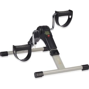 Luxari Stoelfiets - Inclusief computer - Bureaufiets - Hometrainer - Deskbike - Beentrainer - Pedaaltrainer - Fietstrainer - Bewegingstrainer - Mini hometrainer