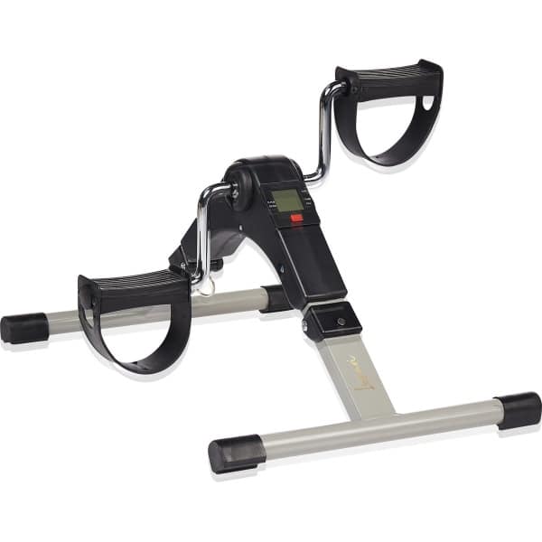 Luxari Stoelfiets - Inclusief computer - Bureaufiets - Hometrainer - Deskbike - Beentrainer - Pedaaltrainer - Fietstrainer - Bewegingstrainer - Mini hometrainer