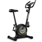 Magnetische fitnessbike hometrainer tot 110 kg - Zwart-goud