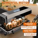 MettleMatic loopband voor thuis met Bluetooth - helling van 6,5% - 2,25 pk motor - 100 kg draagvermogen - snelheid van 1-6 km/u - loopvlak met 7 lagen - geen installatie vereist