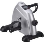 Mini hometrainer met instelbare weerstand en antislipmat voor thuis en kantoor