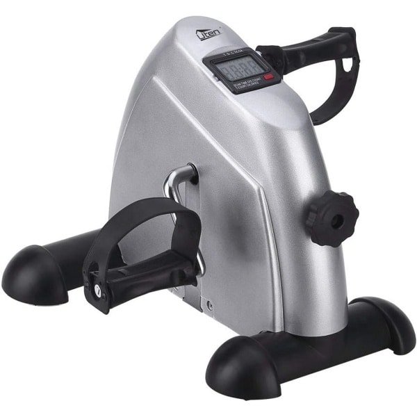 Mini hometrainer met instelbare weerstand en antislipmat voor thuis en kantoor