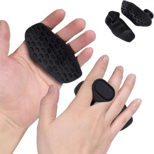 Mmgoqqt 1-Paar - Zwart - Siliconen Grip Handschoenen - Vingerloze Fitness Handschoenen - Antislip Krachttraining - Voor Gewichtheffen En Fitness