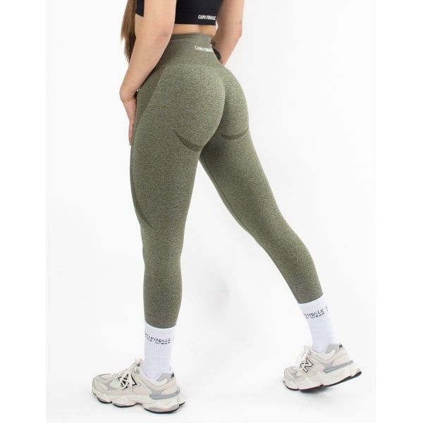 Modesty High-Waist Legging | CAPO FINALE - Leggings | XL | Kleur Groen | Sportkleding | Activewear | Gymkleding | Fitnesskleding | Sportoutfit | Fitness | Hardlopen | Crossfit | Yoga | Pilates | Krachttraining