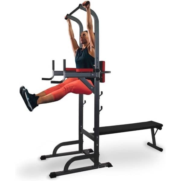 Multifunctioneel Krachttraining Station 9 in 1 - Opvouwbaar & Verstelbaar voor Thuisgym