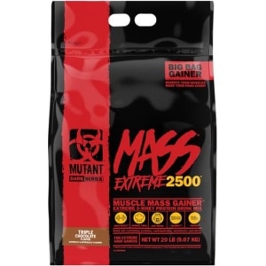 Mutant Mutant Mass XXXTREME 2500 (20lbs) Triple Chocolate - Gewichtstoename - Zonder Creatine