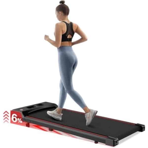 N.lux - Loopband / Onder bureau / Elektrische loopband met helling / 1-6 km / Draagbaar / Kantoor