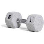 Nike Dumbbell Grind Paar 5kg - Duurzame & Schokabsorberende Halters voor Krachttraining | Ergonomisch Handvat | Gerecycled Nike Grind-rubber
