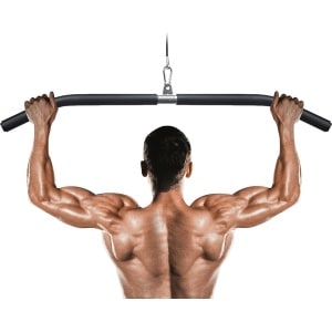 Optrekstang, bicepsstang, optrekstang, trekkstang, spieroptrekstang voor thuis, bodybuilding, crossfit, krachttraining, fitness, gym, sport