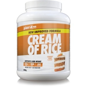 Per4m - Cream of Rice - 2kg - Carrot Cake - Weight Gainer - Mass Gainer - COR - Cream of rice - Rijstmeel - Shake - Fitness - Krachttraining - Gym