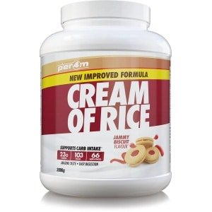 Per4m - Cream of Rice - 2kg - Jammy Biscuit - Weight Gainer - Mass Gainer - COR - Cream of rice - Rijstmeel - Shake - Fitness - Krachttraining - Gym