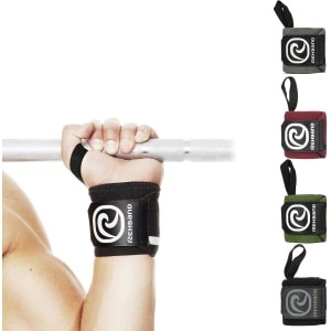 Polsbandages voor Krachttraining - 45 cm - Stabiliserende Gymbandage voor Drukoefeningen