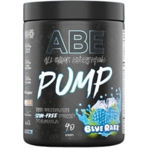 Pre-Workout - ABE PUMP - ZERO STIM PRE-WORKOUT - 500g - Applied Nutrition - 500 g Blue Razz