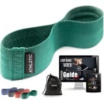 Premium Fitnessbanden voor Krachttraining - Set van Stoffen Weerstandsbanden met Videocursus