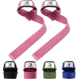 Professionele Gewichthef Straps met Antislip Silicone - 60 cm Padded Lifting Straps voor Krachttraining