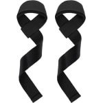 Professionele Tillift straps (60 cm) met Polsbescherming - 5 mm Dikke Padding voor Deadlifts, Powerlifting en Zware Krachttraining in de Gym