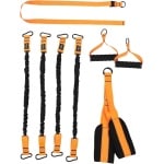 Pull Up Assistance Bands Heavy Duty weerstandsband voor pull-up bar, instelbaar gewicht met voetensteun voor krachttraining