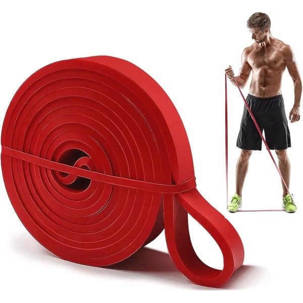 Pull-Up Weerstandsbanden Set - 4 Stuks Oefenbanden voor Bodystretching en Krachttraining