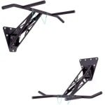 Pullup & Dip® Optrekstang En Dip Bar - Montage Op Binnen & Buitenmuur - 2-1 Optrek- en Dipstang - Dip Station - Inclusief Muuradapter - Weersbestendig - Indoor & Outdoor - Ideaal voor Calisthenics & Krachttraining