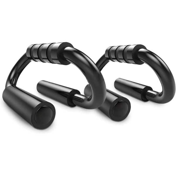 Push-up stangen, push-up handvatten, 2-delige set met superdikke antislip schuimgrepen, unieke stevige constructie push-up steunen, perfecte krachttraining voor thuis fitness push-up handvatten (geschikt voor de vloer)