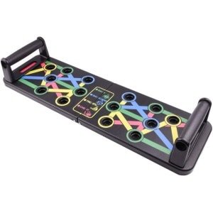 QTTVBTNA -Multifunctioneel Push-Up Board - Opdrukplank voor Krachttraining, Thuisfitness en Reizen - Compact en Draagbaar Fitnessapparaat