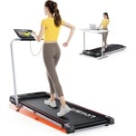 RUNimon Loopband 1-12km/u - Walking Pad - Loopband Inklapbaar - Wandelband - Met Hellingfunctie - Incl. Tablethouder en Afstandsbediening