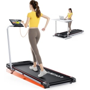 RUNimon Loopband 1-12km/u - Walking Pad - Loopband Inklapbaar - Wandelband - Met Hellingfunctie - Incl. Tablethouder en Afstandsbediening