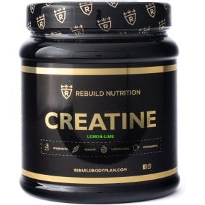 Rebuild Nutrition - Creatine Monohydrate - Lemon-Lime smaak - Poeder - Supplement voor Spieropbouw & Conditie Verbetering - Creatine Monohydraat - 80 doseringen - 400 gram