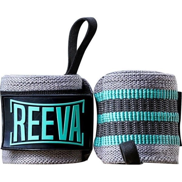 Reeva Wrist Wraps Blauw - Wrist Wraps geschikt voor Fitness, Crossfit en Krachttraining - Wrist Wraps voor Heren en Dames