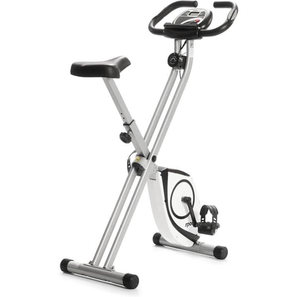 Ruimtebesparende Inklapbare Hometrainer met 8 Weerstandsniveaus en Polssensoren