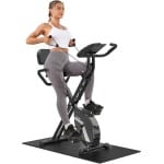 Ruimtebesparende Opvouwbare Hometrainer met Magnetische Weerstand en LCD-Display