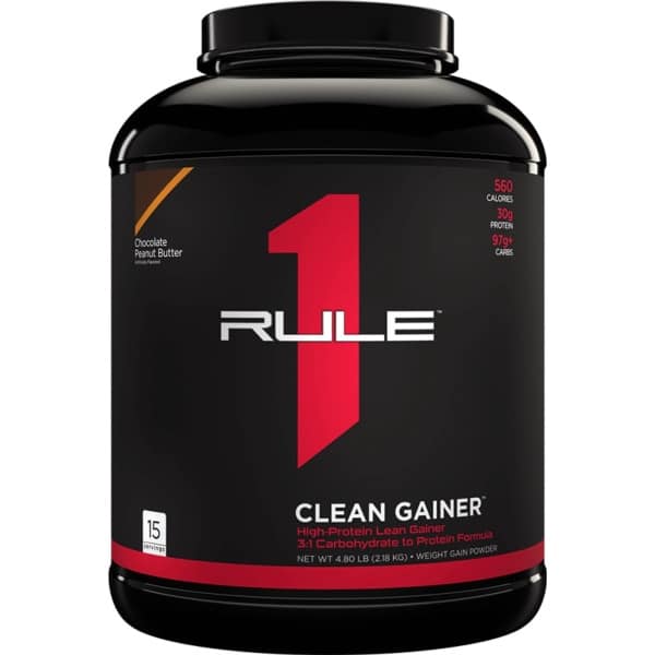 Rule1 R1 Clean Gainer (4,8lbs) Chocolate Peanut Butter - Gewichtstoename - Zonder Creatine