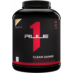 Rule1 R1 Clean Gainer (4,8lbs) Cookies & Creme - Gewichtstoename - Zonder Creatine