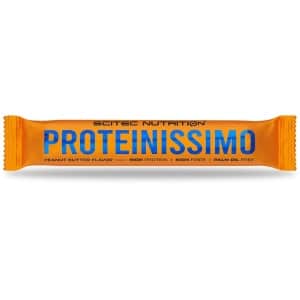 Scitec Nutrition - Proteinissimo Bar (24 x 50 gram - Peanut Butter) - Pindakaas - 24 eiwitrepen - eiwitreep - proteine repen - protein bar