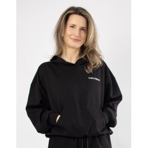 Serenity Cooldry Hoodie | CAPO FINALE - Woman Hoodie | M | Kleur Black | Sportkleding | Activewear | Gymkleding | Fitnesskleding | Sportoutfit | Fitness | Hardlopen | Crossfit | Yoga | Pilates | Krachttraining