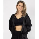 Serenity Cooldry Jacket | CAPO FINALE - Jacket | M | Kleur Black | Sportkleding | Activewear | Gymkleding | Fitnesskleding | Sportoutfit | Fitness | Hardlopen | Crossfit | Yoga | Pilates | Krachttraining