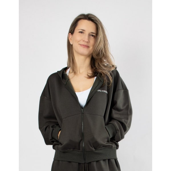 Serenity Cooldry Jacket | CAPO FINALE - Jacket | XL | Kleur Groen | Sportkleding | Activewear | Gymkleding | Fitnesskleding | Sportoutfit | Fitness | Hardlopen | Crossfit | Yoga | Pilates | Krachttraining