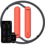 SmartRope Rookie - Slim Springtouw met Mobiele App - Fitness springtouw met teller - Verstelbaar springtouw - Touwtje springen - Skipping Rope - Fitness - Boksen - Krachttraining - Crossfit - Rood