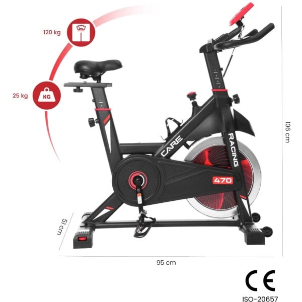 Spinningfiets - CARE - racing 470-475