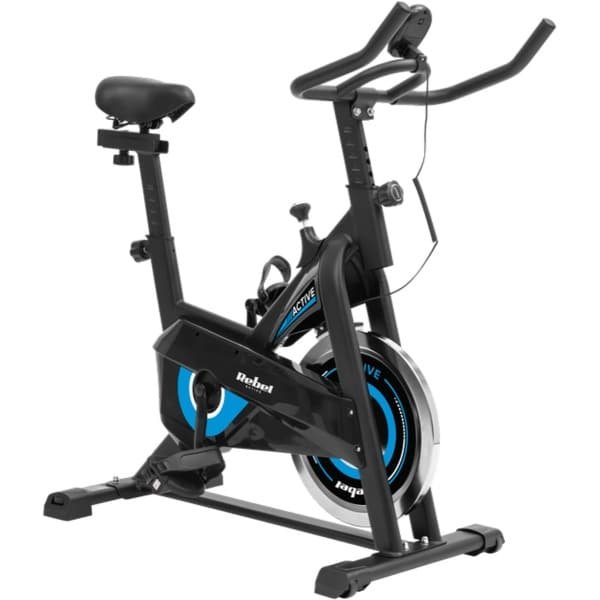 Spinningfiets - Hometrainer - Trainingsfiets - Fitnessfiets - Spinningtrainer - Verstelbaar Stuur en Zadel - 5 kg Vliegwiel met LCD-Scherm