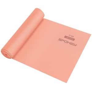 Spokey RIBBON TEX Weerstandsband - Roze - 15 cm breed - 2 meter lang - 17 kg - Elastisch en duurzaam materiaal - Geschikt voor krachttraining en yoga