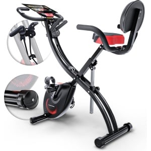 Sportstech Hometrainer X150 | 2-in-1 ligfiets | opklapbaar