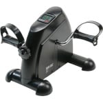 Stoelfiets - Bureaufiets - Hometrainer Fiets - Roeimachine - Fietsbel - Babyhelm - Yogamat Extra Dik - Zwart/Grijs