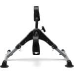 Stoelfiets - Bureaufiets - Hometrainer Fiets - Roeimachine - Fietsbel - Minifiets - Roeifiets - Bel - Babyhelm - Extra Dikke Yogamat - Voor Armen en Benen - Zwart/Grijs